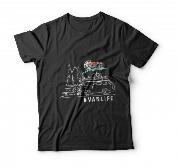T-shirt "vanlife" - graphite