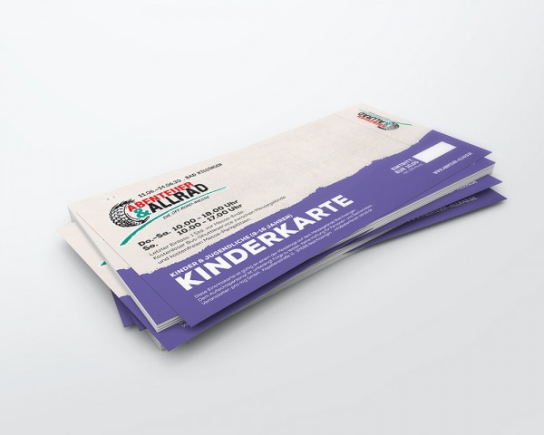 Kinderkarte ABENTEUER & ALLRAD 2021